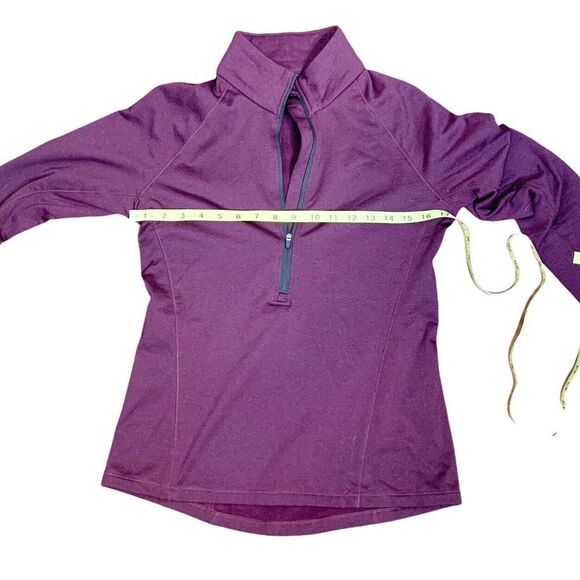 Tesla Women’s Maroon Wine 1/2 Zip Pullover Size Medium - Picture 6 of 9